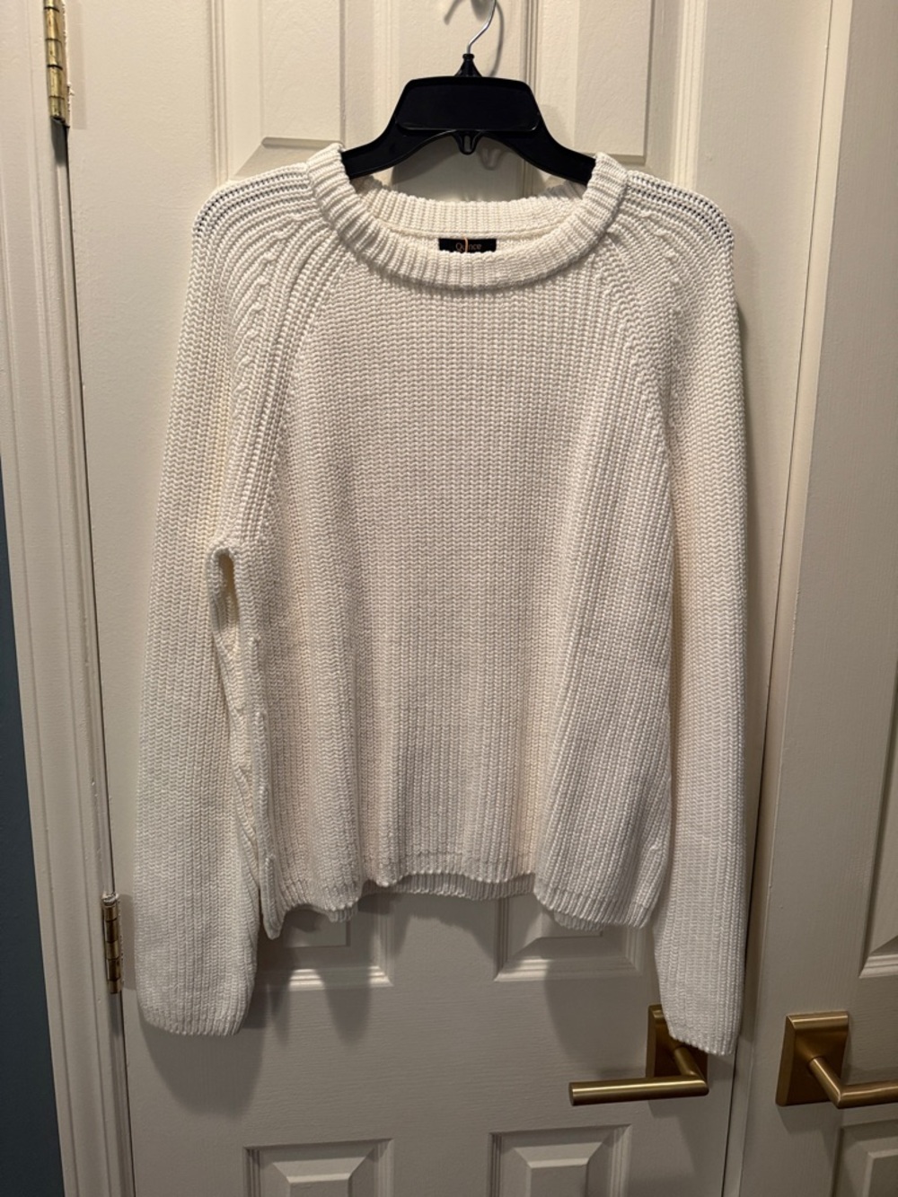Quince Ivory Crewneck Sweater